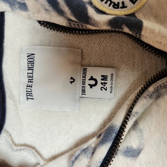 True Religion Wave short sleeve boys hoodie - Picture 3 of 5